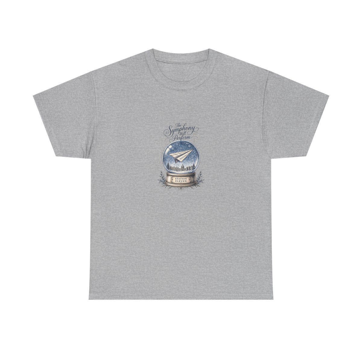 Station Eleven "The Symphony Will Perform" Unisex Tee - alternate angle 4, merchandise
