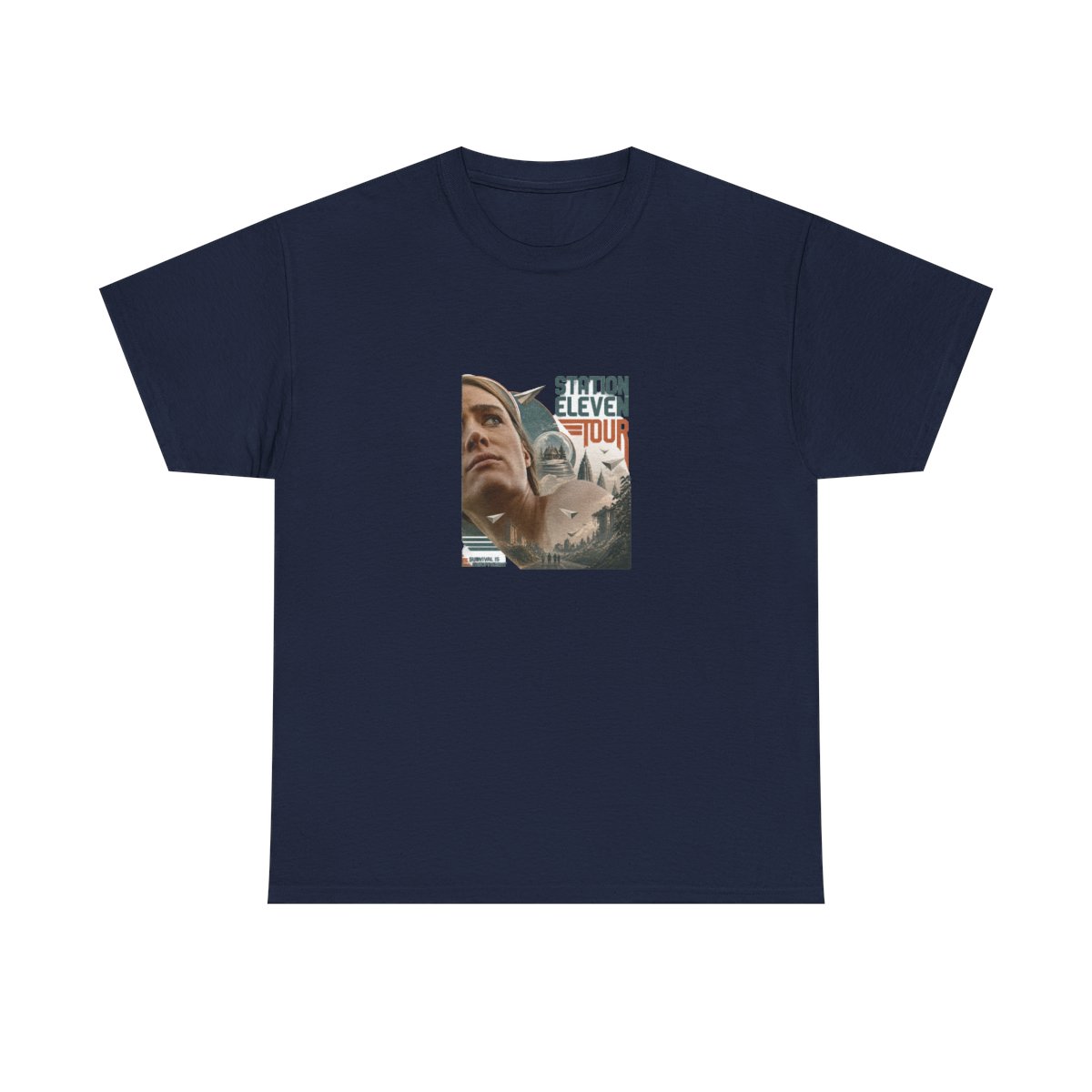 Station Eleven "STATION ELEVEN TOUR" Unisex Tee - alternate angle 5, merchandise