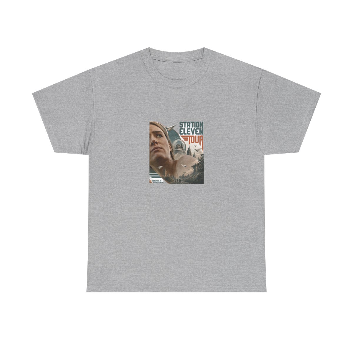 Station Eleven "STATION ELEVEN TOUR" Unisex Tee - alternate angle 4, merchandise